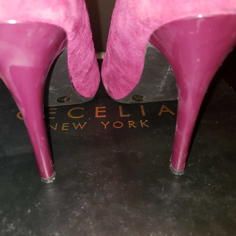 Plum Heeled shoes